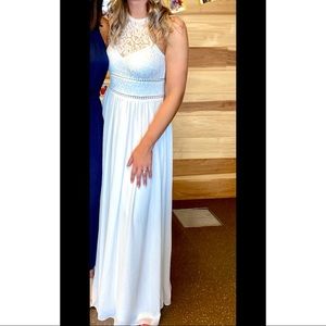 Full Length White Maxi Dress